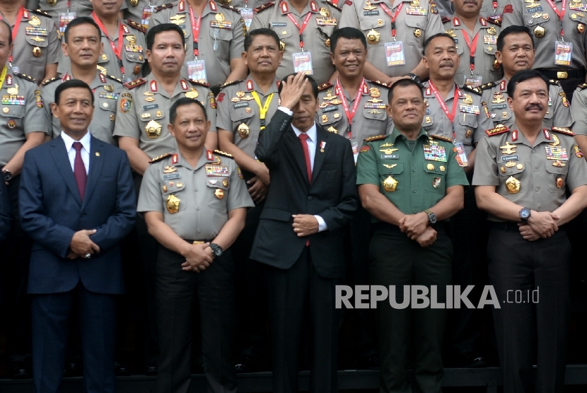 Jokowi Buka Rapim Polri Republika Online