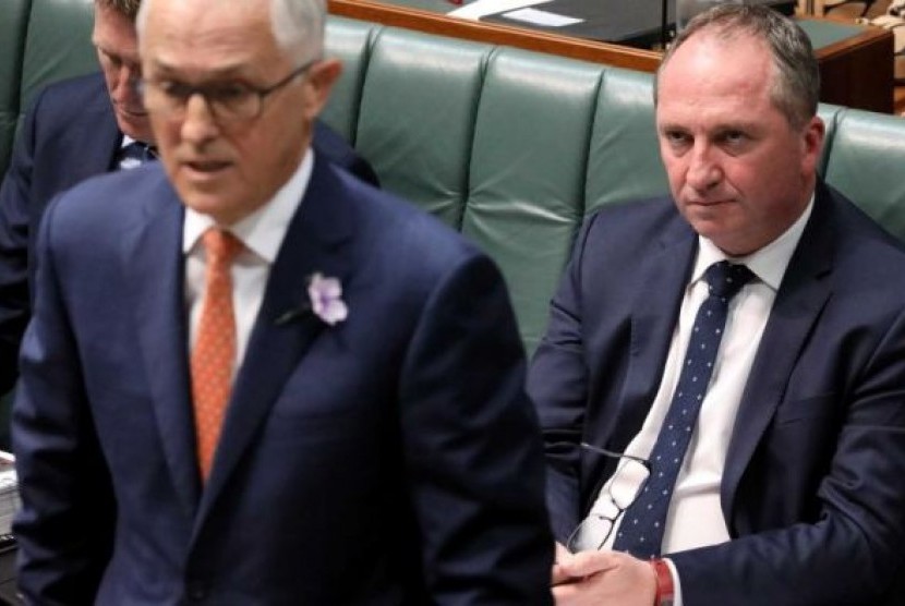 Salah satu masalah menonjol bagi kubu Koalisi adalah Wakil Perdana Menteri Australia Barnaby Joyce dijadwalkan menjadi pelaksana tugas Perdana Menteri pekan depan.
