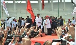 Kampanye Terbuka, Jokowi Janjikan Dua Hal Ini ke Buruh