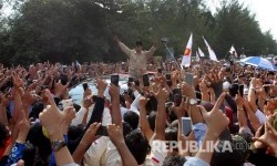 Kampanye Prabowo di Bengkulu