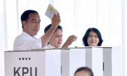 Jokowi-Maruf Unggul Sementara di Biak