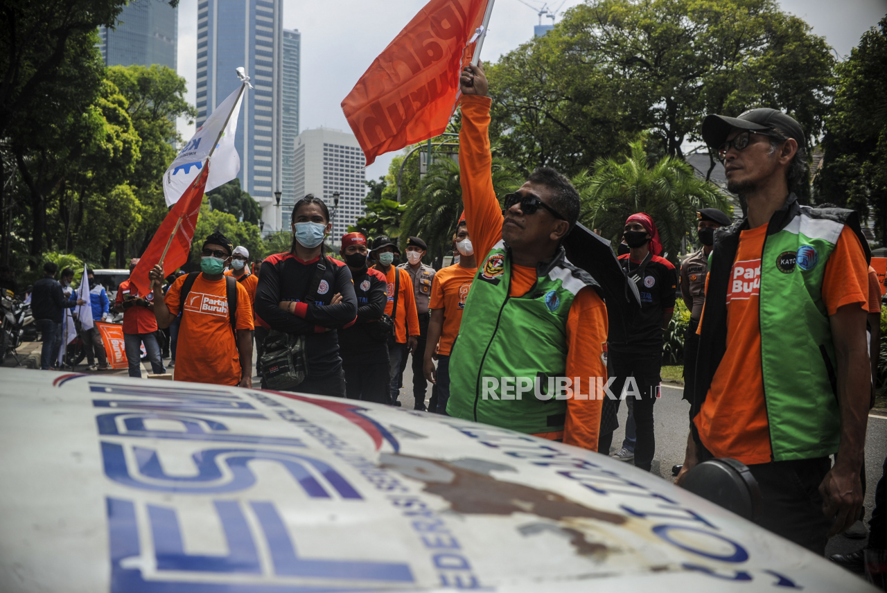 May Day 2022 Buruh Tolak Jabatan Presiden Tiga Periode