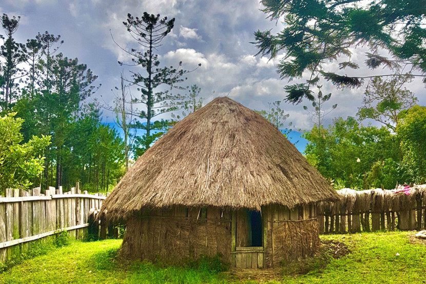 Kecantikan Miniatur Rumah Adat Papua Menyelusuri Kearifan Budaya Dalam