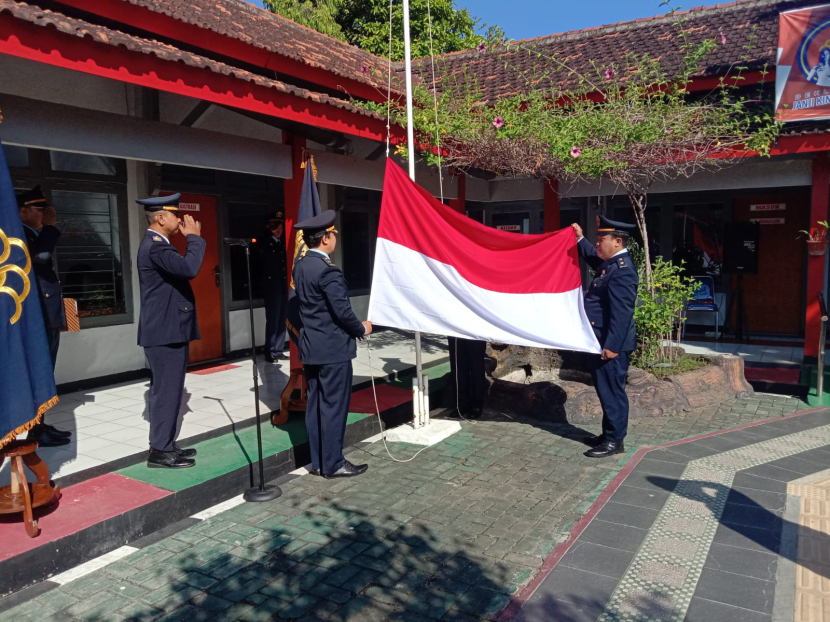 Bapas Pati Gelar Upacara Bendera Dalam Rangka Hari Dharma Karya Dhika