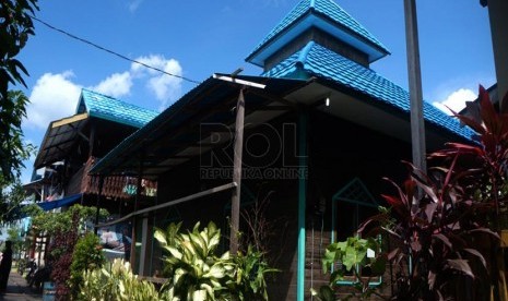 Kawasan Kampung Air Margasari di Balikpapan, Kalimantan Timur.    (Republika/Agung Sasongko)