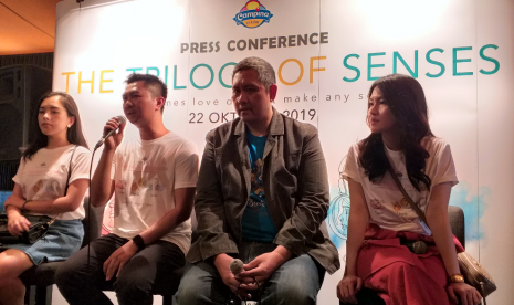 Konferensi pers web series Campina The Trilogy of Senses.