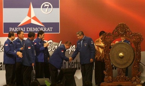 ?Democratic Party holds a national convention in Jakarta in June, 2013. (file photo)