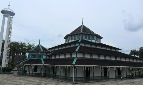 (ilustrasi) Masjid Jami Haji Amir Hasanuddin di Tenggarong, Kutai Kertanegara, Kaltim