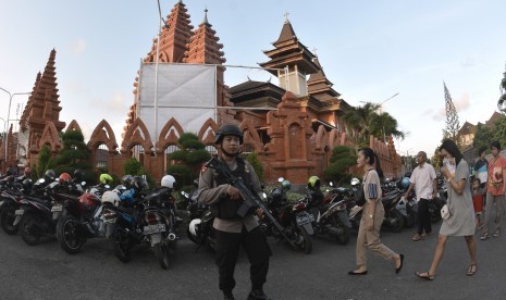 Ulama berbeda pendapat soal masuk gereja tanpa ada kepentingan. Ilustrasi gereja 