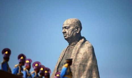 'Statue of Unity' patung tertinggi dunia itu ada di India