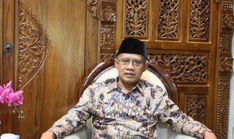 Wakil Ketua Majelis Permusyawaratan Rakyat Republik Indonesia, Zulkifli Hasan mengunjungi Pimpinan Pusat Muhammadiyah, Haedar Nashir.