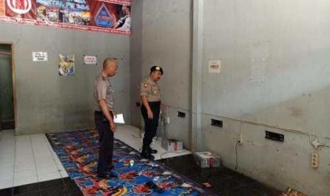  Sejumlah barang berharga raib di ruko rental PS depan SPBU Slogohimo Wonogiri. Dok. Polres Wonogiri