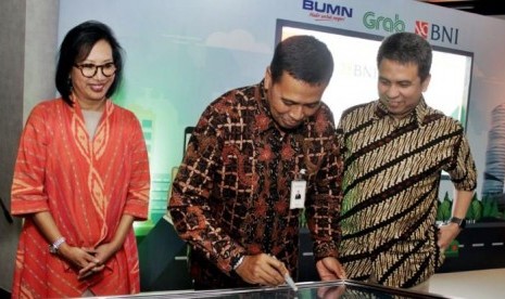 BNI Kerja Sama Dengan Grab Hasilkan Berbagai Inovasi. (FOTO: BNI, Grab)