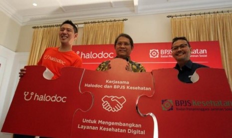 Halodoc Gandeng BPJS Kembangkan Layanan Kesehatan Digital. (FOTO: Halodoc)