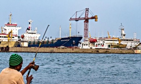 Digitalisasi Pelayanan Tol Laut, Kemenhub Gandeng Go-Jek. (FOTO: Aji Styawan)