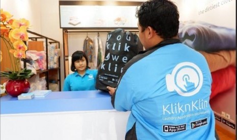 Startup Laundry KliknKlin Berencana Ekspansi ke Kancah International. (FOTO: Agus Aryanto)