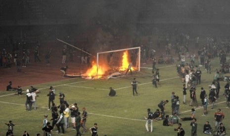 Perusakan fasilitas Gelora Bung Tomo