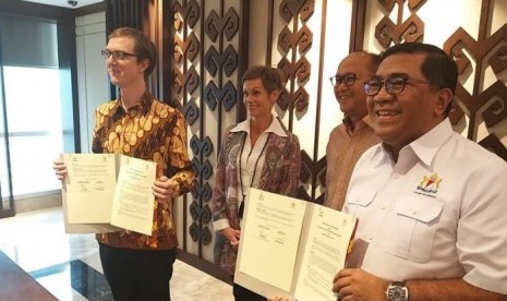 Kadin Indonesia Gandeng Startup Swedia untuk . . .. (FOTO: Agus Aryanto)