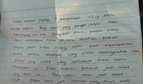 Buang Bayi dalam Kardus, Ibu di Bekasi Tinggalkan Surat