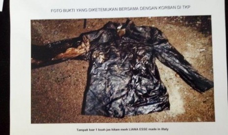 Mayat dalam Koper Kenakan Jaket Linea Esse Buatan Italy 