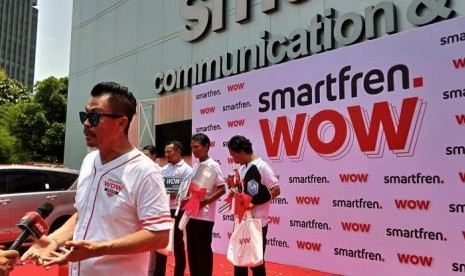 Smartfren Rencana Ikut Uji Coba Palapa Ring Timur. (FOTO: Bernadinus Adi Pramudita)