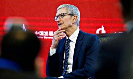 Bos Apple: Pepatah Itu Bullshit!. (FOTO: Reuters/Thomas Peter)