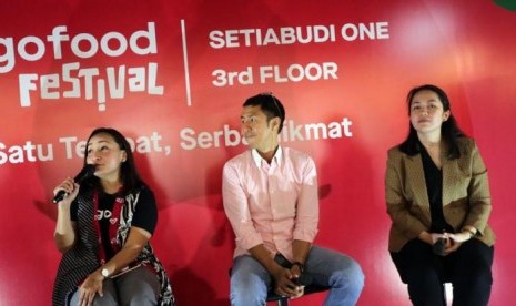 Go-Food Gaet IDEFF Promosikan Gaya Hidup Ramah Lingkungan. (FOTO: Bernadinus Adi Pramudita)