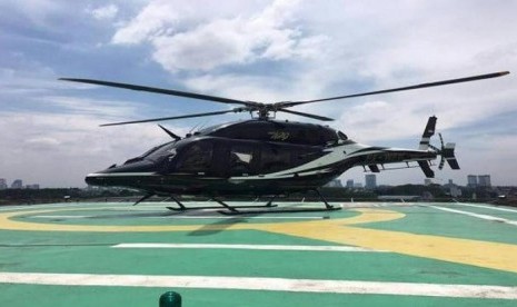 Taksi dan Ojek Online Enggak Jaman, Aplikator Ini Tawarkan Helikopter Online!. (FOTO: Istimewa)