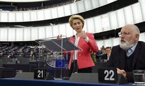 Ursula von der Leyen menjadi perempuan pertama di pucuk Komisi Uni Eropa