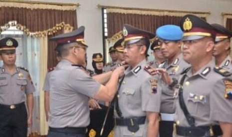  Sertijab perwira di Polres Sukoharjo. Dok. Polres Sukoharjo