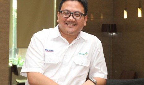 Aprilandi Hidayat Setia, Direktur Niaga PT Aneka Tambang Tbk. (Antam)