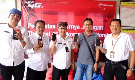 4G LTE Telkomsel Hadir di Negeri di Atas Awan. (FOTO: Telkomsel)