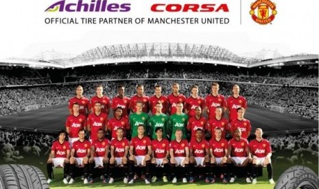 Achilles Resmi Jadi Sponsor Manchester United