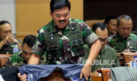 Panglima TNI Marsekal Hadi Tjahjanto.