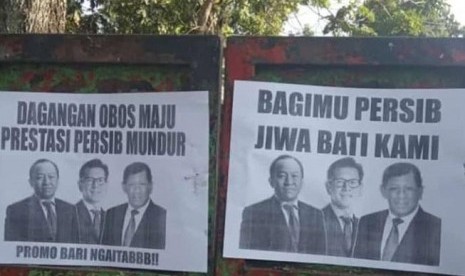 Beredar Pamflet Berisi Kekecewaan terhadap Persib