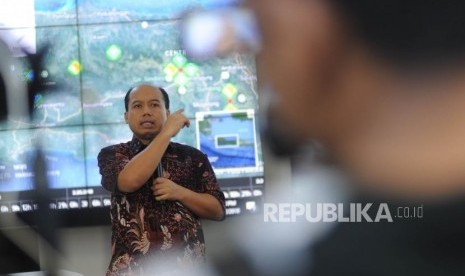 Kepala Data dan Informasi Badan Nasional Penanggulangan Bencana (BNPB) Indonesia Sutopo Purwo Nugroho.