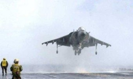 Pesawat Jet Harrier milik AS