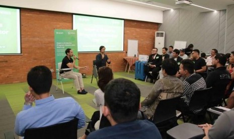 Gojek Gandeng UI Works Cetak Lebih Banyak Start-Up Karya Anak Bangsa. (FOTO: Go-Jek Indonesia)