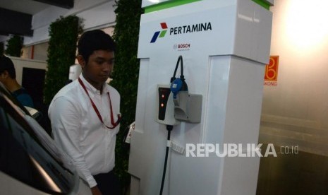 Inilah Kiat Pertamina Sambut Kehadiran Kendaraan Listrik