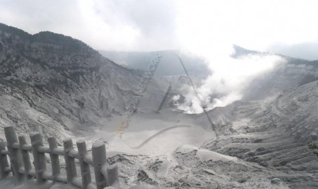 Gunung Tangkuban Parahu Masih Alami Erupsi