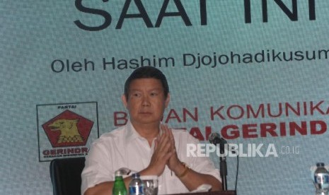 Wakil Ketua Dewan Pembina DPP Partai Gerindra Hashim Djojohadikusumo 