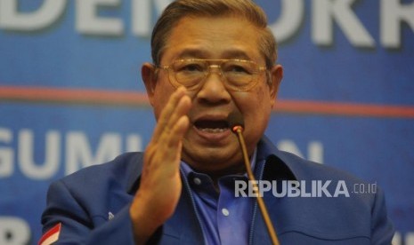 Democratic Party chairman Susilo Bambang Yudhoyono