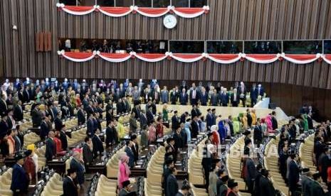 Suasana Sidang Tahunan MPR Tahun 2018 di Kompleks Parlemen, Senayan, Jakarta, Kamis (16/8). (ilustrasi)