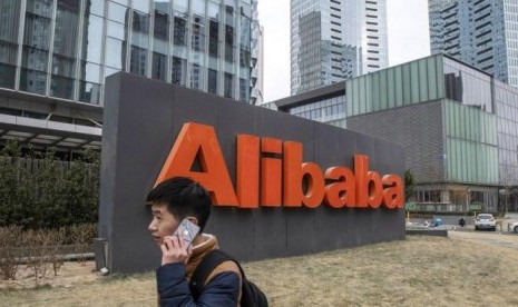 Alibaba Tunda Listing di Bursa Hong Kong. (FOTO: Bloomberg)