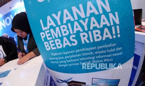 Acara Fintech Syariah. Ketua AFSI yakin perkembangan fintech syariah di 2020 akan lebih baik dari 2019