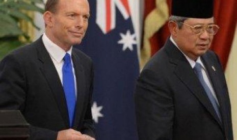 Tony Abbott dan Susilo Bambang Yudhoyono