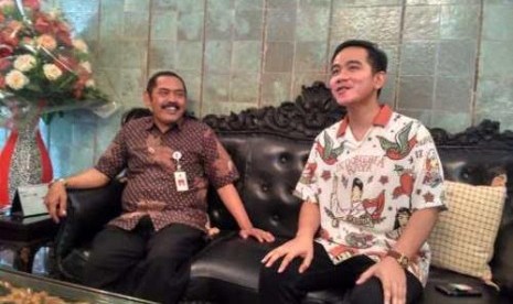  putra sulung Presiden Joko Widodo (Jokowi) menemui FX Hadi Rudyatmo, Rabu (18/9/2019). Triawati