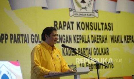 Ketua Umum Partai Golkar Airlangga Hartarto