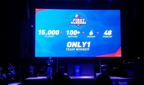 First Warriors, Audisi eSports First Media Berhadiah Rp1,3 M. (FOTO: Agus Aryanto)