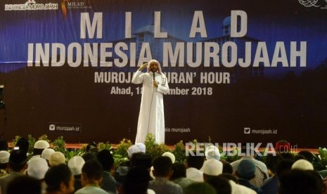 Syekh Ali Jaber saat berdakwah (Dok). Pada Februari 2016, Syekh Ali Jaber pernah menjadi korban komplotan pencurian mobil.